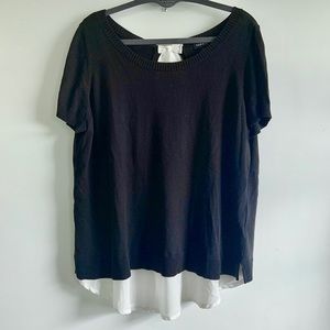 Torrid Layered Sweater Blouse